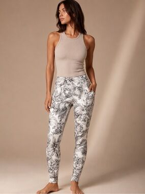 Balance Collection Floral High-Rise Leggings Medium